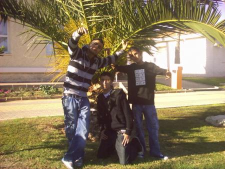 yo y   mi primo y mostafa